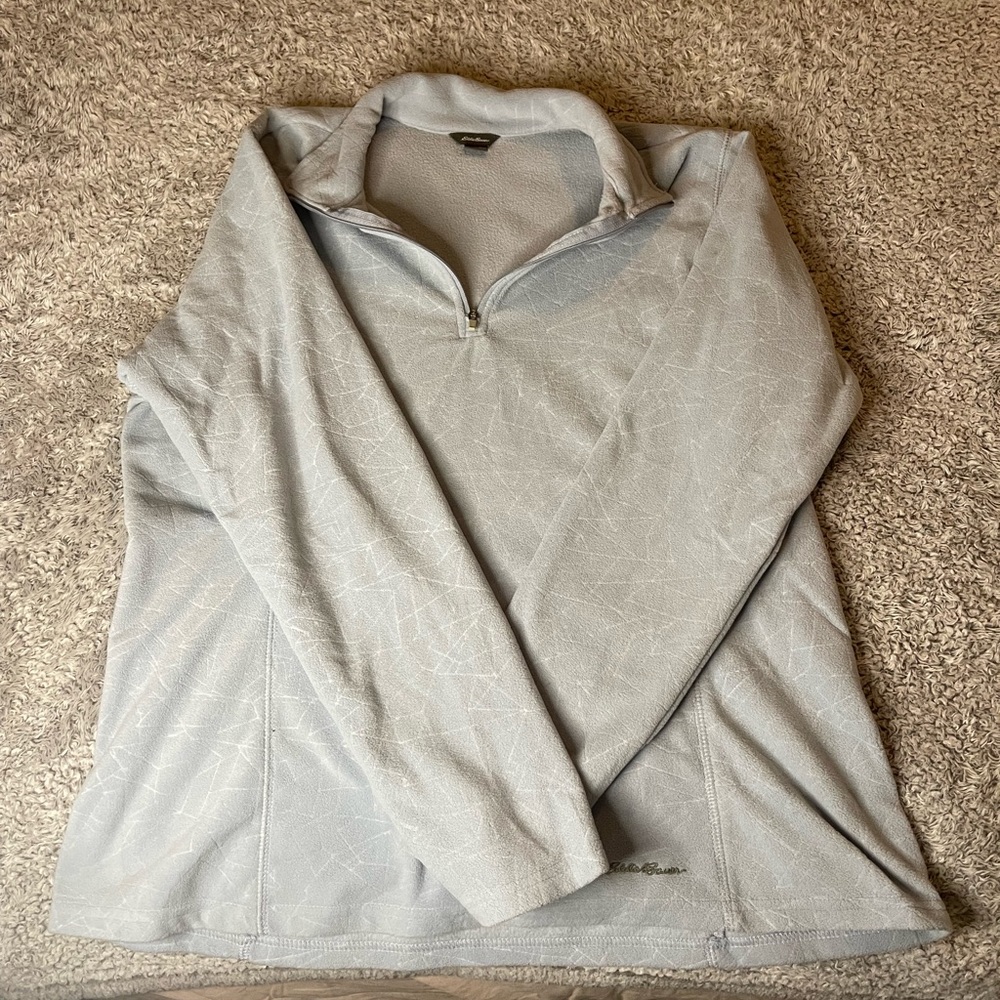 Eddie Bauer Womens 1/4 zip fleece Medium
